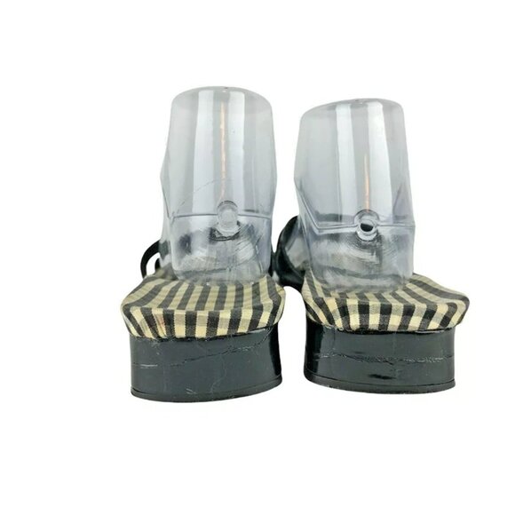 Amy Jo Gladstone New‎ York Womens Black Cross Strap Slides Sandals Size US XL - Picture 5 of 9